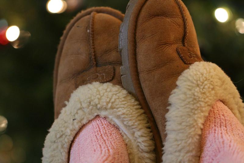 Des chaussures fourrées