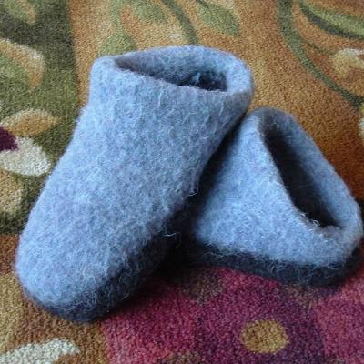Des chaussons en laine