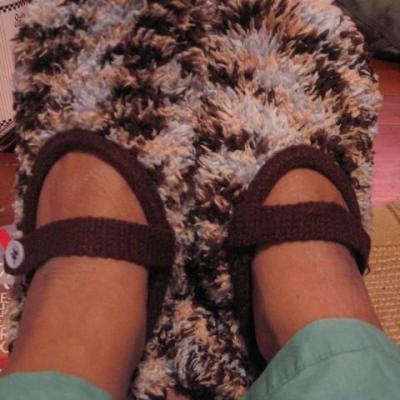 Des chaussons pour femme