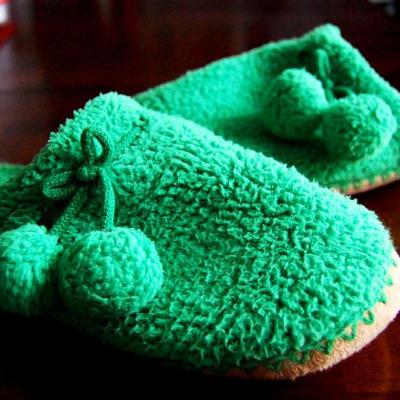 Des chaussures d’intérieur