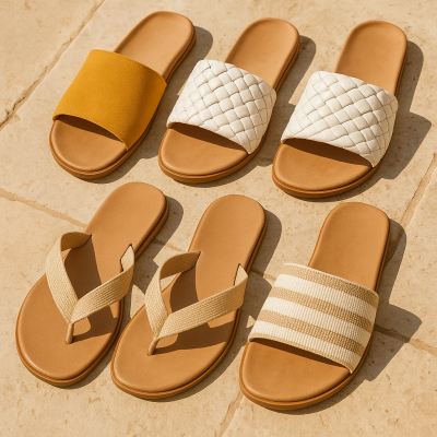 Des slippers pour femme