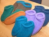 Des chaussons en laine