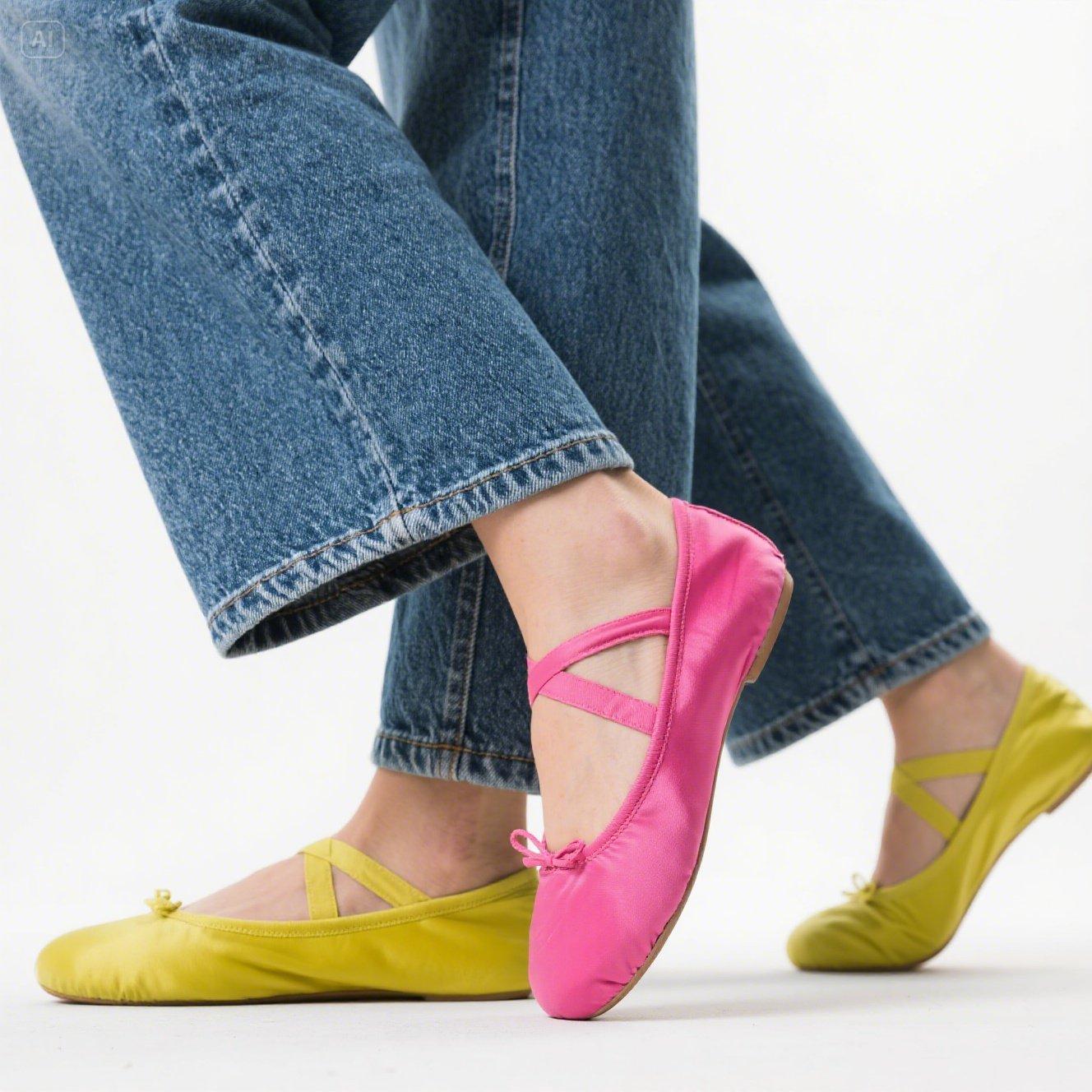 Des ballerines colorées