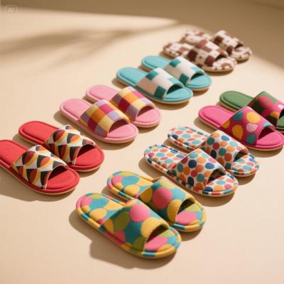 Des slippers colorées